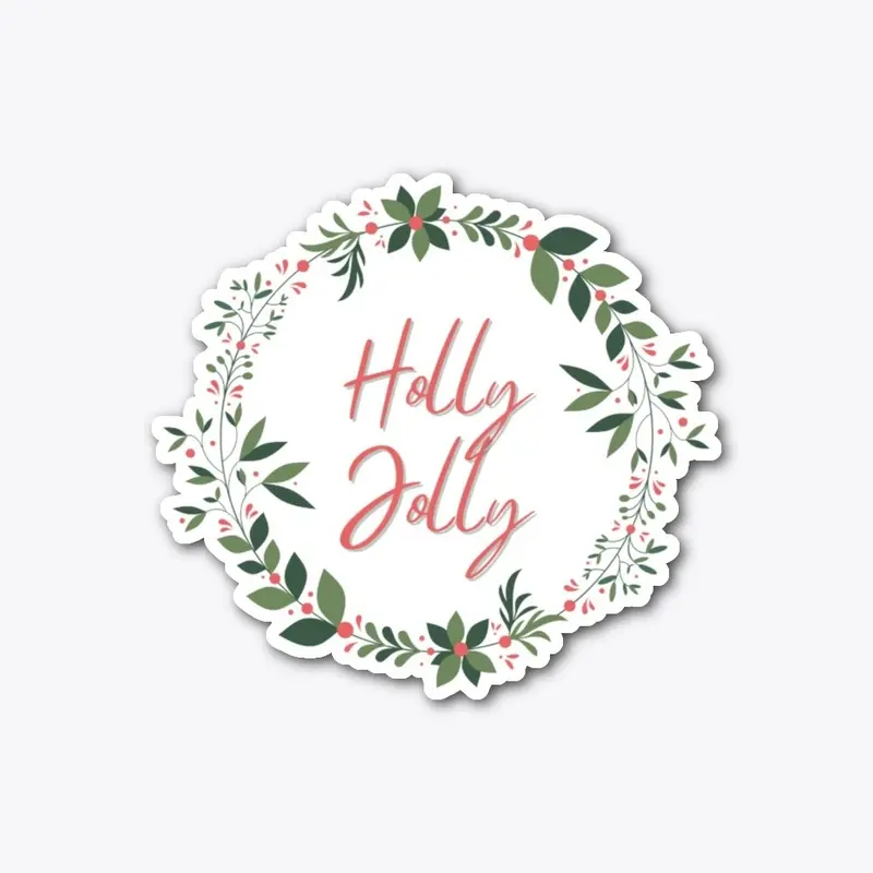 Holly Jolly Christmas Wreath