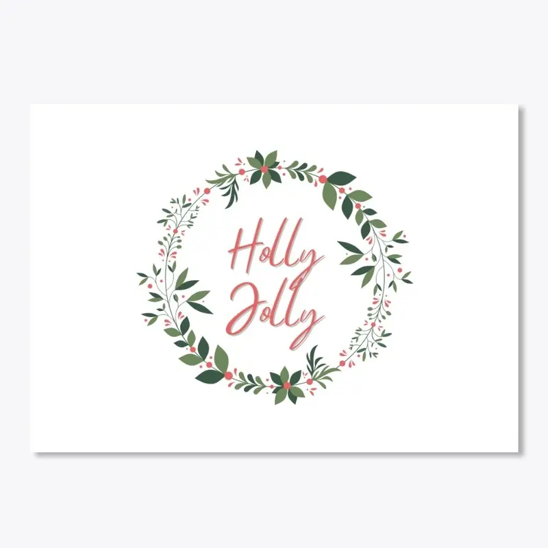 Holly Jolly Christmas Wreath