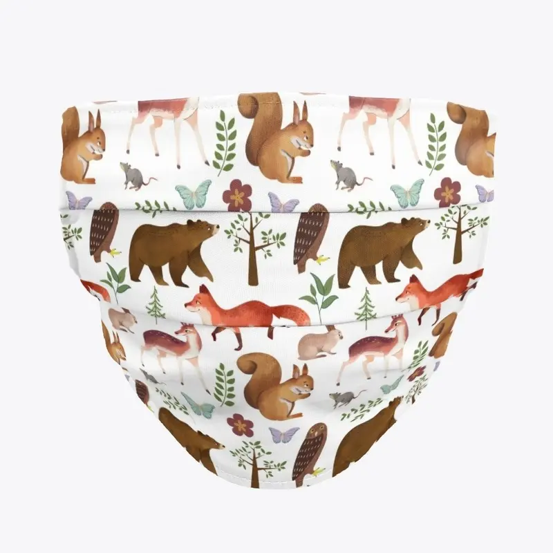 Woodland Animals Print