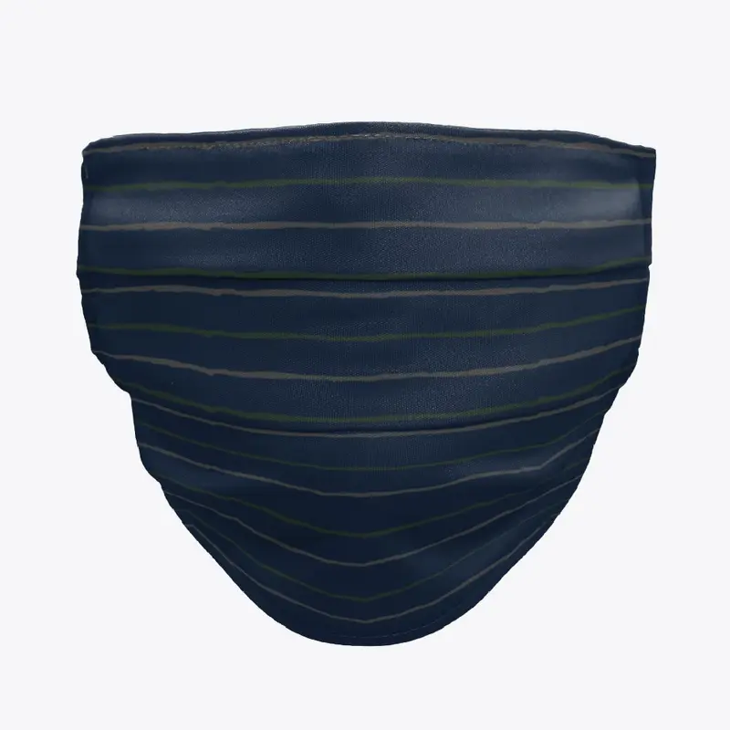 Stripes Pattern on Navy Blue